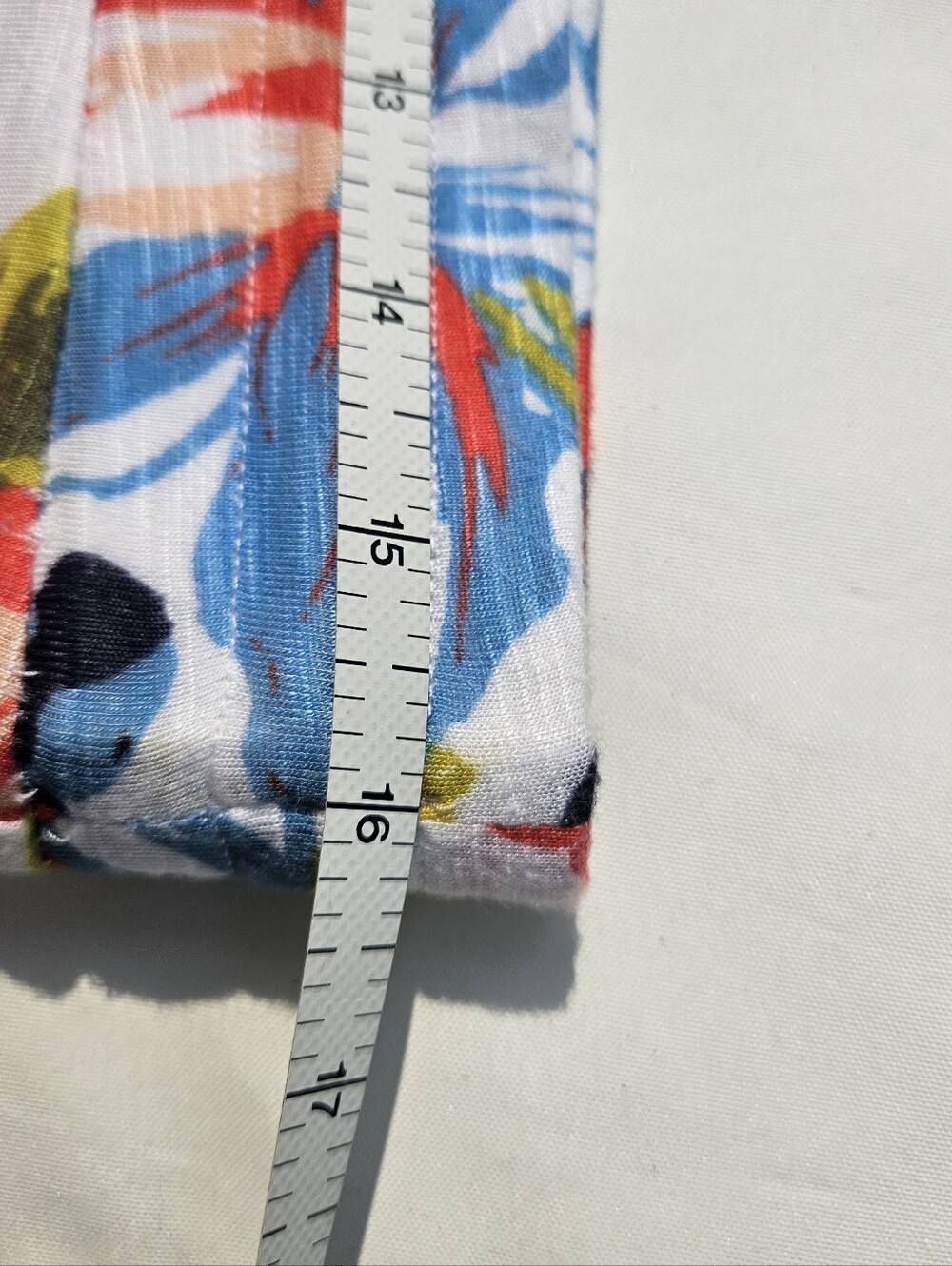 Tommy Bahama Floral Print Maxi Skirt with Drawstring Waist - White Multi 40in - Picture 8 of 8